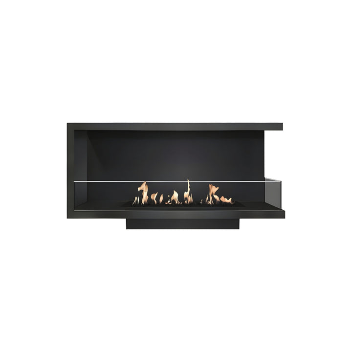 Bioethanol Eck Einbaukamin - BASE R50