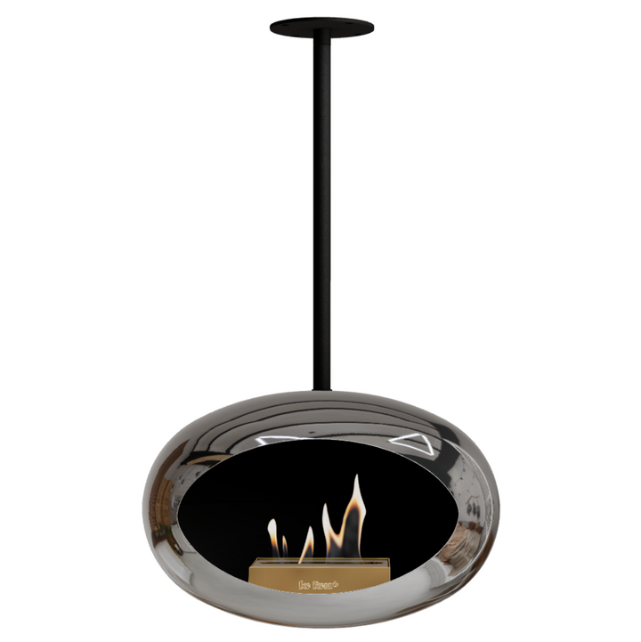 Bioethanol Deckenkamin - Le Feu DOME SKY SW/CHROME SILBER/GOLD