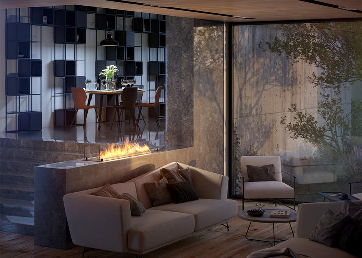 bioethanol-einbaubrenner-glas-infire-slimfire-wave-150cm-raumteiler-trockenbau-wohnbereich-essbereich