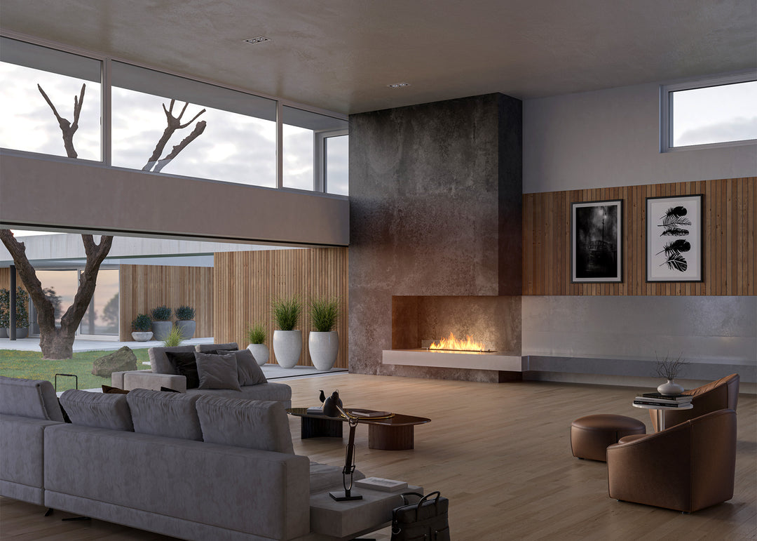 bioethanol-einbaubrenner-glas-infire-slimfire-wave-150cm-wohnwand-trockenbau-wohnzimmer-luxus-minimalistisch