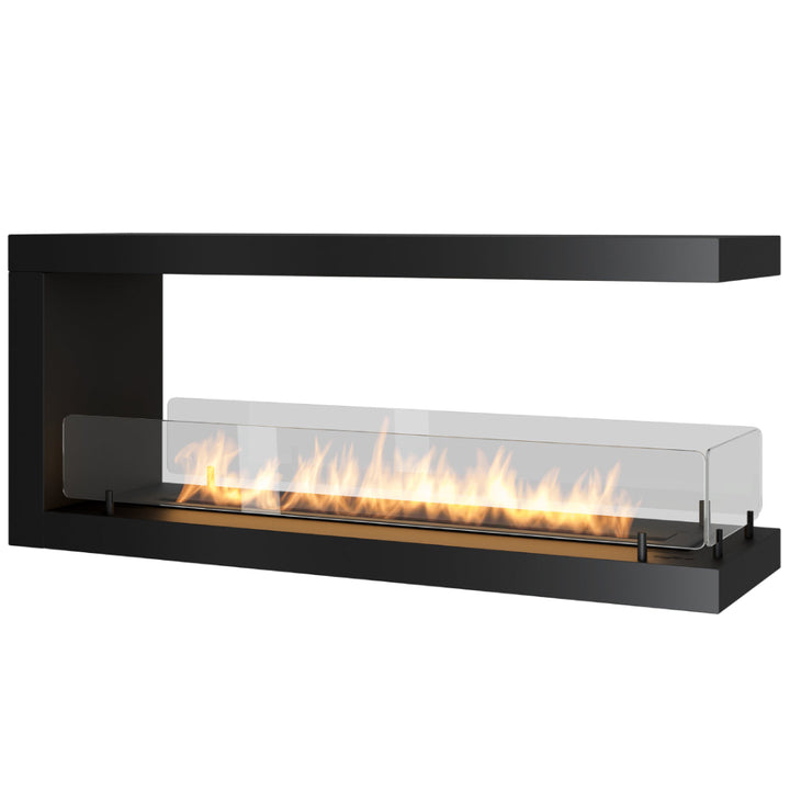 bioethanol-einbaukamin-ethanolkamin-dreiseitig-raumteiler-infire-u-1200-120cm-schwarz-mit-glas-mit-flammen