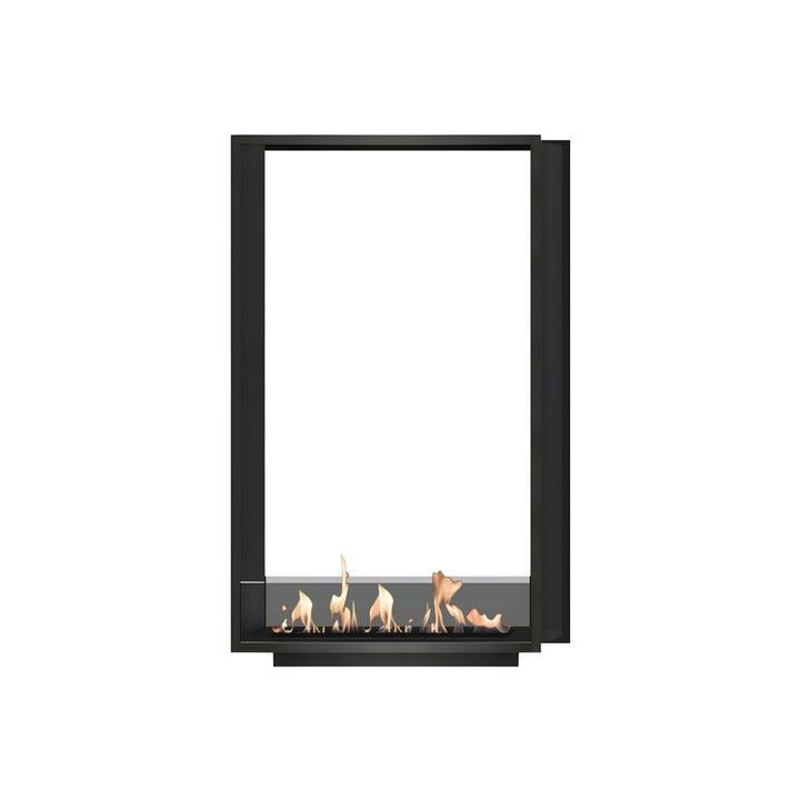 bioethanol-einbaukamin-zweiseitig-vertikal-raumteiler-fame-xl-140-schwarz-mit-glas-wild-flame