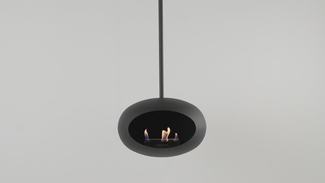 Bioethanol Deckenkamin - Le Feu DOME SKY SW/CHROME SILBER/RVS